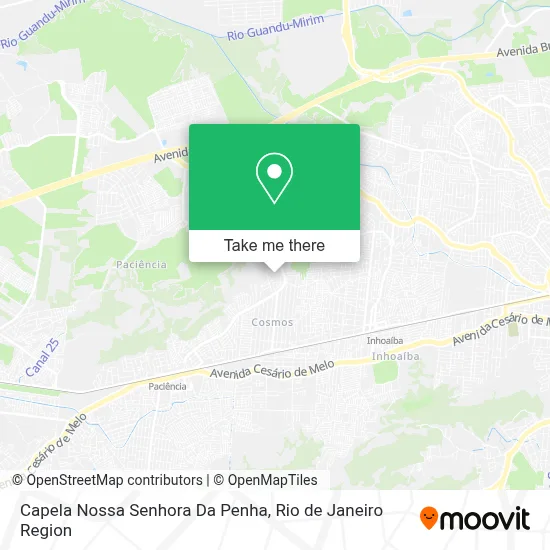 Capela Nossa Senhora Da Penha map