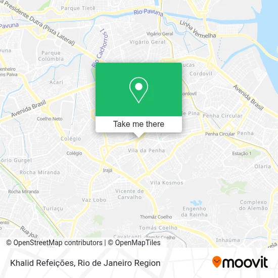 Khalid Refeições map