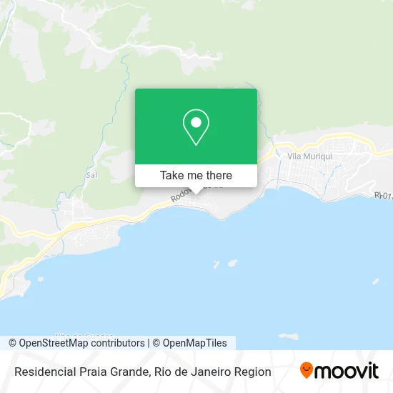 Residencial Praia Grande map