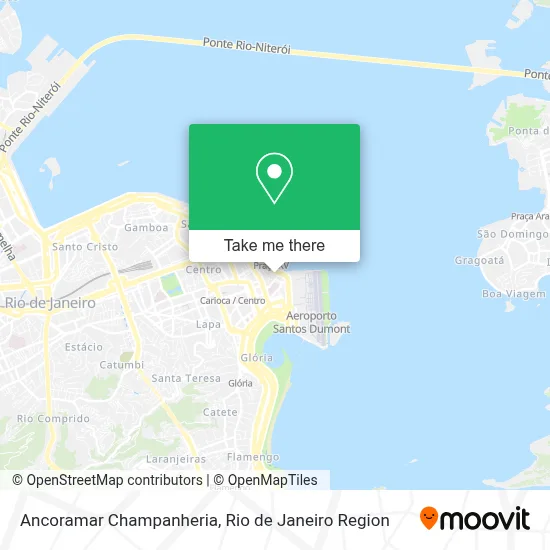 Ancoramar Champanheria map