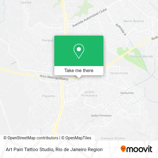 Art Pain Tattoo Studio map