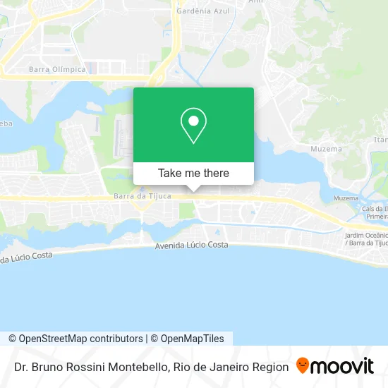 Dr. Bruno Rossini Montebello map