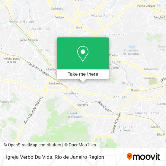 Igreja Verbo Da Vida map