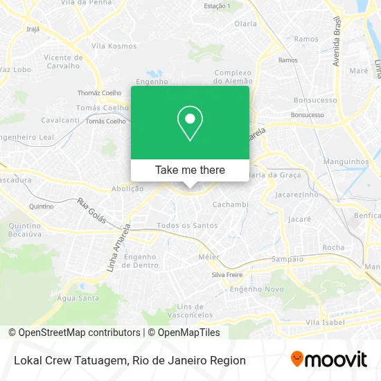 Lokal Crew Tatuagem map