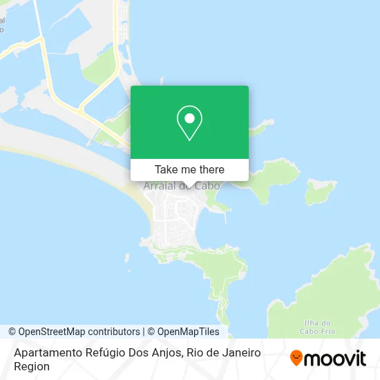 Apartamento Refúgio Dos Anjos map
