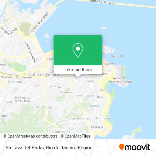 Sa Lava Jet Parks map
