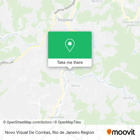 Novo Visual De Corrêas map