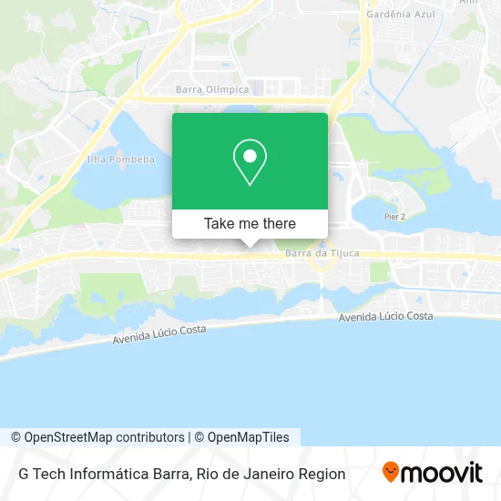 G Tech Informática Barra map