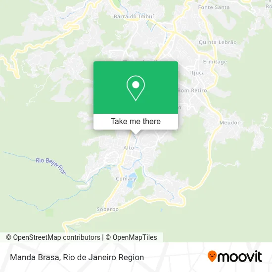 Manda Brasa map