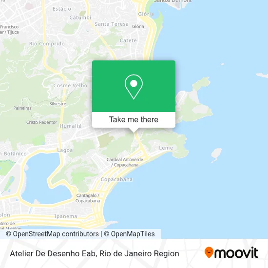 Atelier De Desenho Eab map