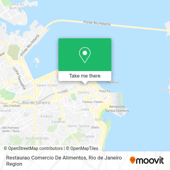 Restaurao Comercio De Alimentos map