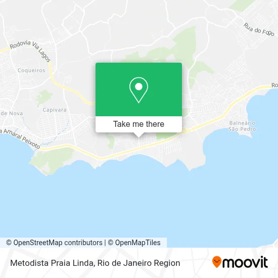 Metodista Praia Linda map