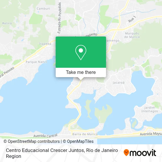 Centro Educacional Crescer Juntos map