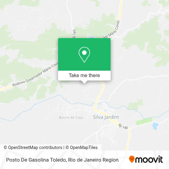 Posto De Gasolina Toledo map