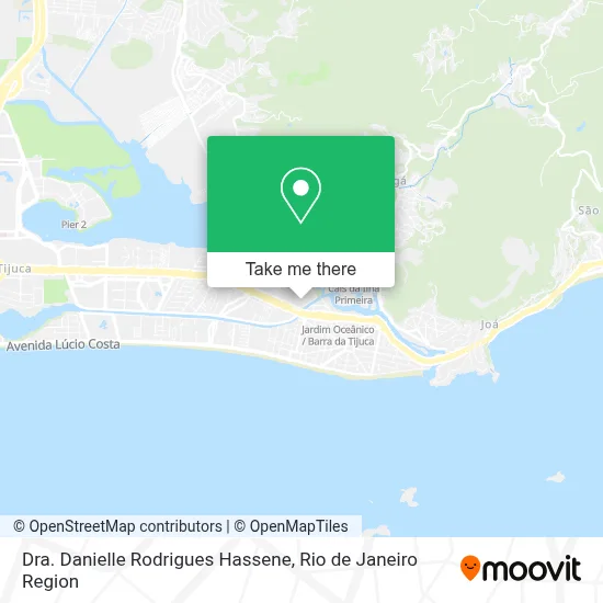 Dra. Danielle Rodrigues Hassene map