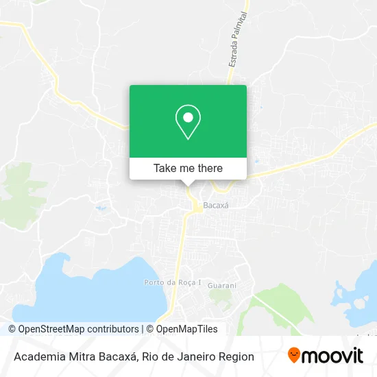 Academia Mitra Bacaxá map