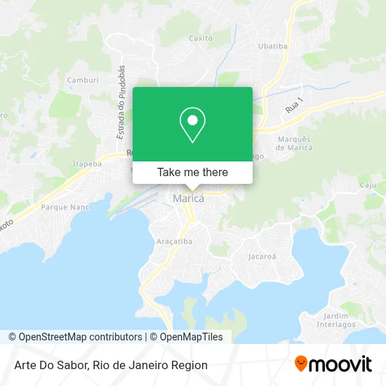 Arte Do Sabor map