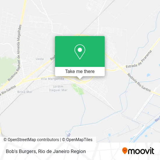 Bob's Burgers map