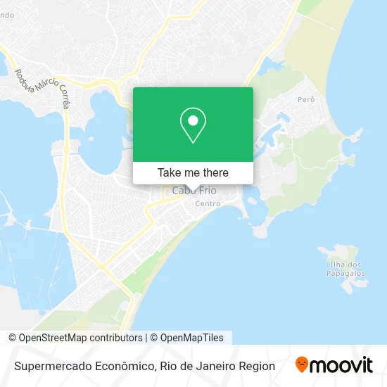 Supermercado Econômico map