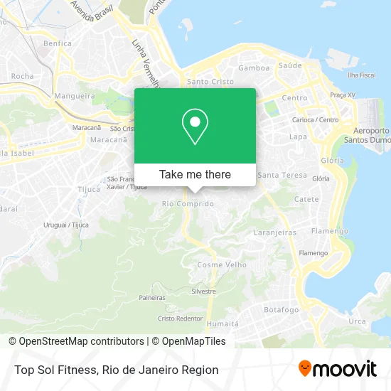 Top Sol Fitness map