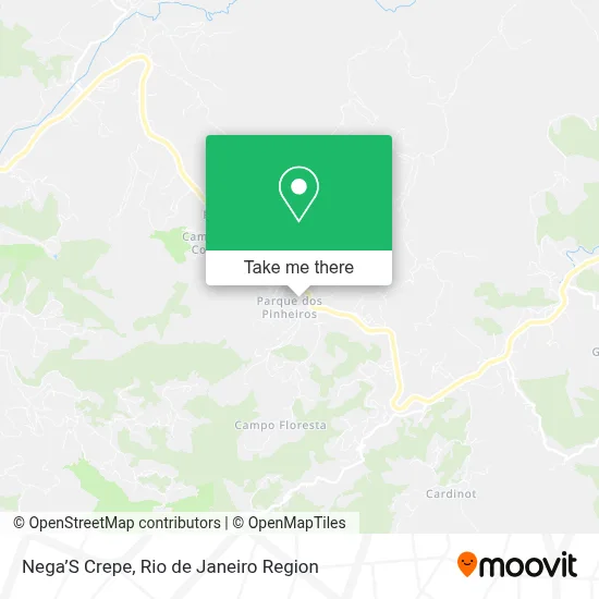 Nega’S Crepe map