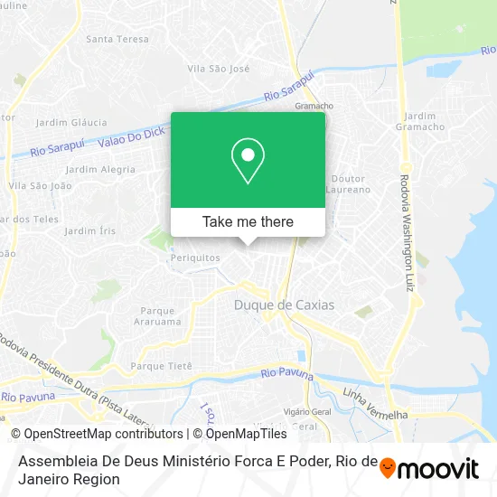 Assembleia De Deus Ministério Forca E Poder map