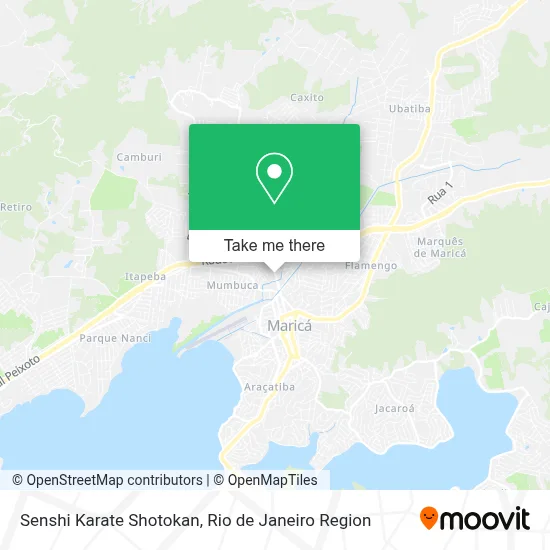 Senshi Karate Shotokan map