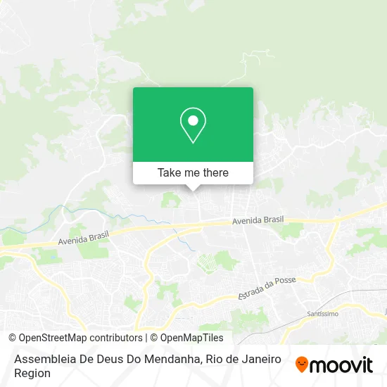Assembleia De Deus Do Mendanha map