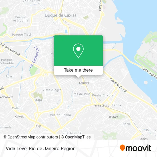 Vida Leve map