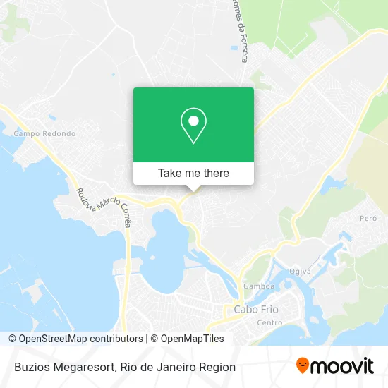 Buzios Megaresort map