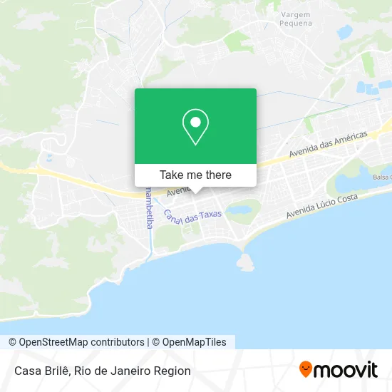 Casa Brilê map