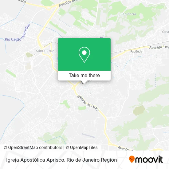 Igreja Apostólica Aprisco map