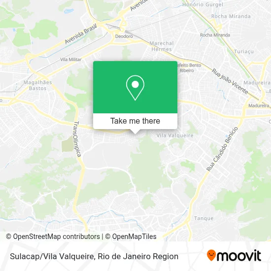 Sulacap/Vila Valqueire map