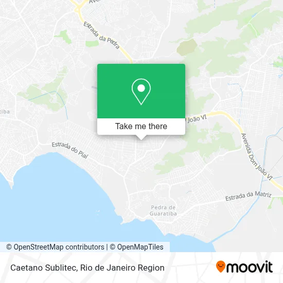 Caetano Sublitec map