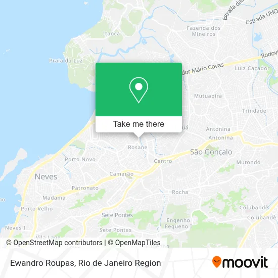 Ewandro Roupas map