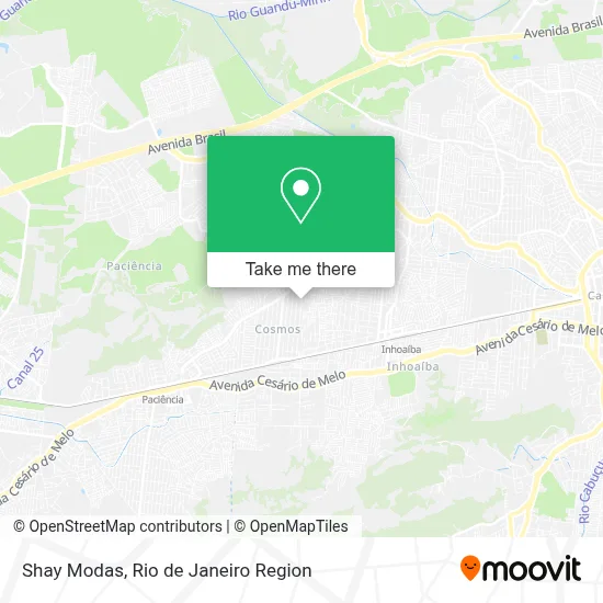 Shay Modas map