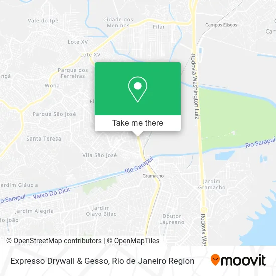 Expresso Drywall & Gesso map