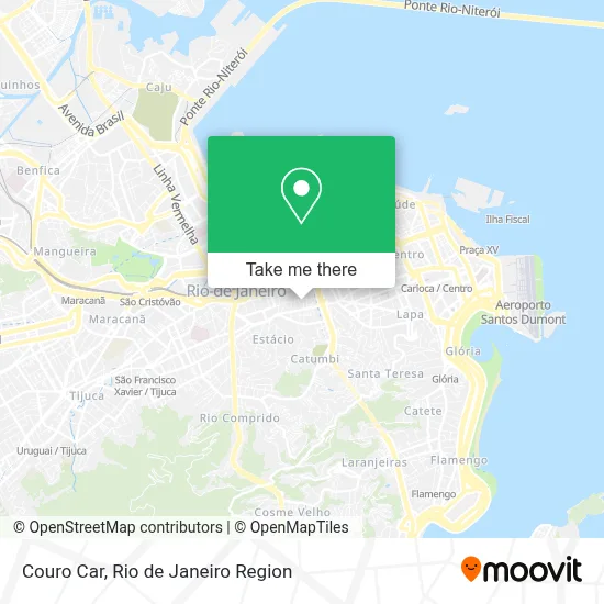 Couro Car map