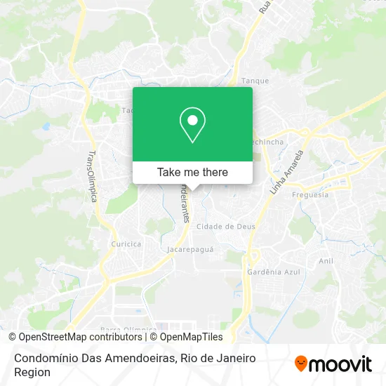 Condomínio Das Amendoeiras map