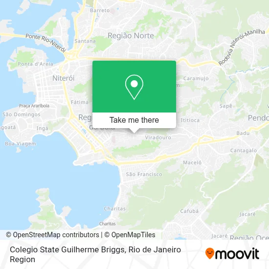 Colegio State Guilherme Briggs map