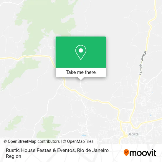 Rustic House Festas & Eventos map