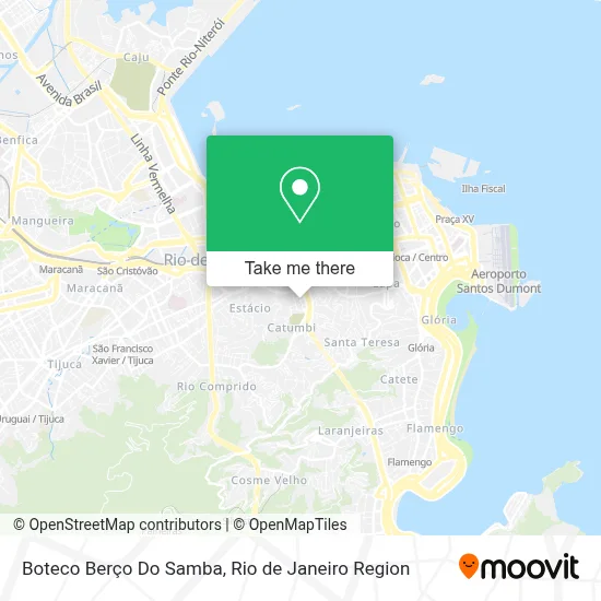 Boteco Berço Do Samba map