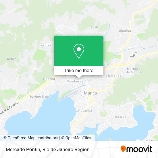 Mercado Pontin map