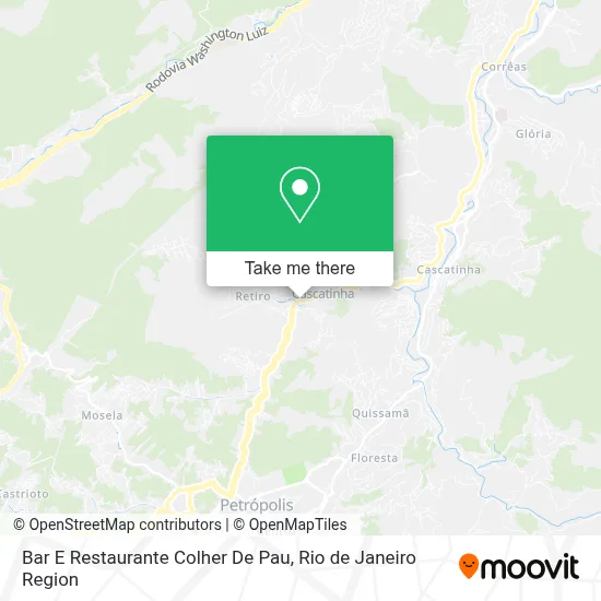 Bar E Restaurante Colher De Pau map