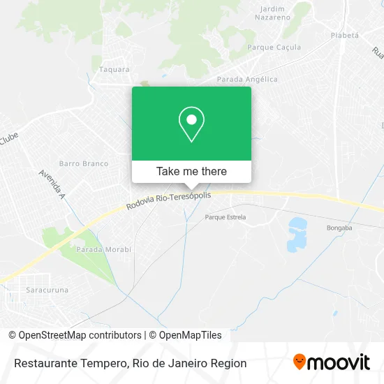Restaurante Tempero map