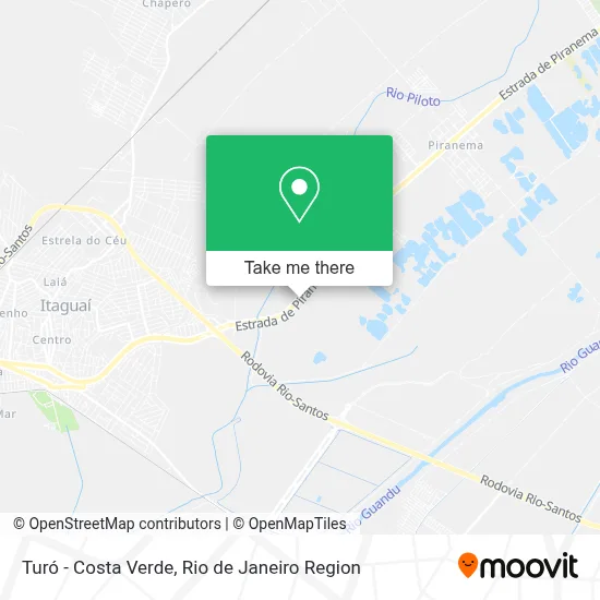 Turó - Costa Verde map