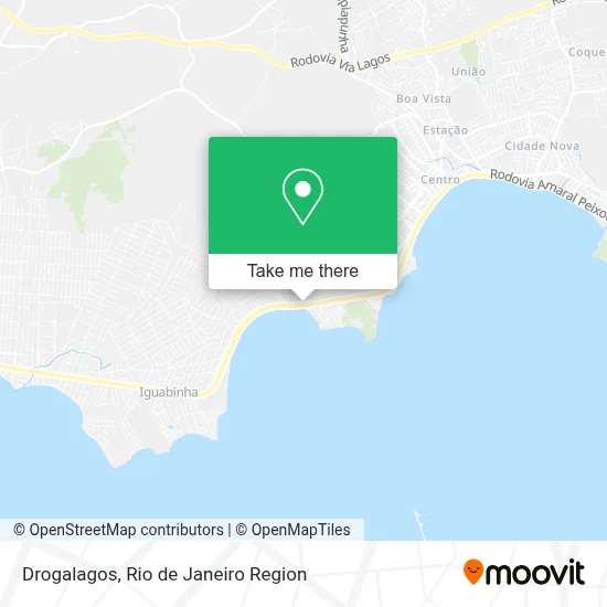 Drogalagos map