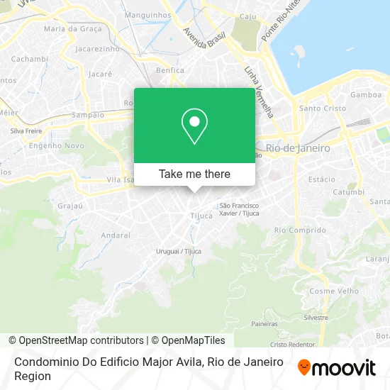 Condominio Do Edificio Major Avila map