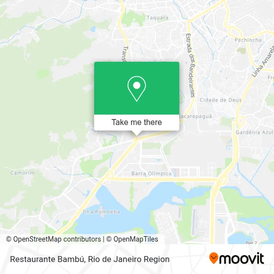 Restaurante Bambú map