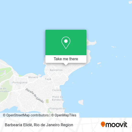 Barbearia Elidê map